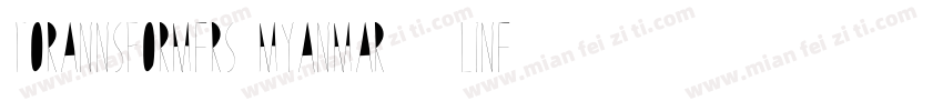 torannsformers Myanmar ( Line Line字体转换